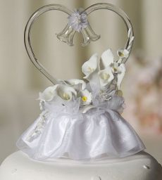 Glass Heart Calla Lilies