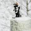 Winter Skiing Couple