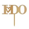 I Do Acrylic Cake Topper - Metallic Gold