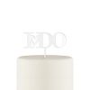 I Do Acrylic Cake Topper - White