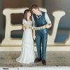 "Indie Style" Wedding Couple Figurine