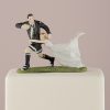 Love Tackle Bride And Groom Cake Topper