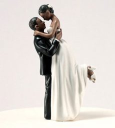 True Romance Couple Figurine - Dark Skin Tone
