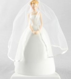 Blonde Bride Cake Top