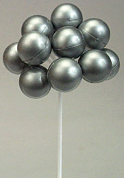 Silver Balloon Clusters