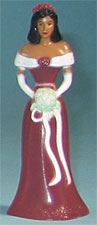 Bridesmaid Burgundy