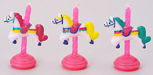 Carousel Horse Candles