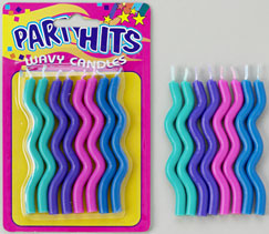 Wavy Candles