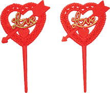 Love Heart Pick
