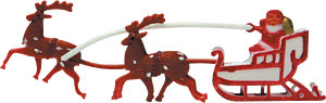 Santa And Sleigh