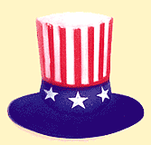 Uncle Sam Hat Plaque