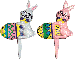 Rabbit And Easter Egg Picks