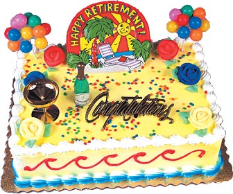 Happy Retirement Cake Kits
