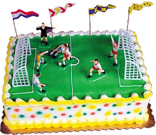 Soccer Match Cake Kit