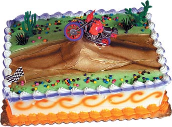 Motorcross Cake Kit