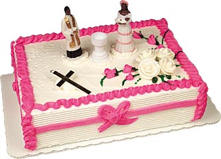 Christening Girl Cake Kit #2
