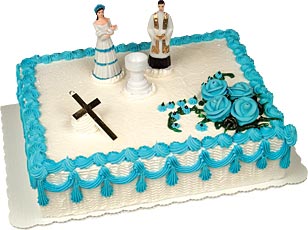 Christening Boy Cake Kit