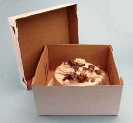 2pc Cake Box 18 X 18 X 7