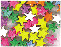 Rainbow Star Quins Shaker