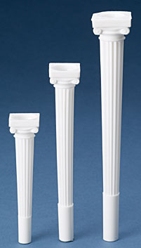 5"" Grecian Spiked Pillars