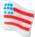 American Flag Sugars