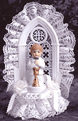 Praying Boy With Altar