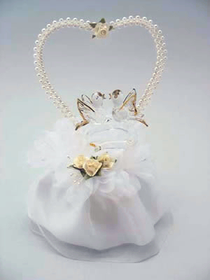 Pearl Heart With Birds
