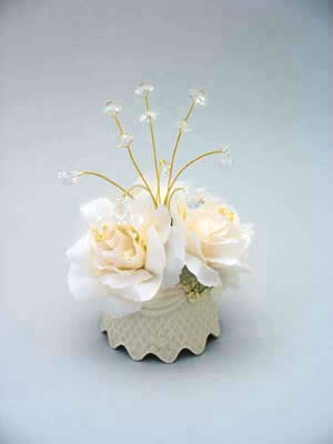 Floral Crystal Spray