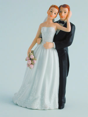 Bridal Couple With Roses