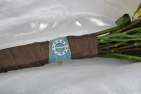 Ribbon Bouquet Decorated Circle