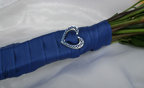 Ribbon Bouquet Decorated Heart